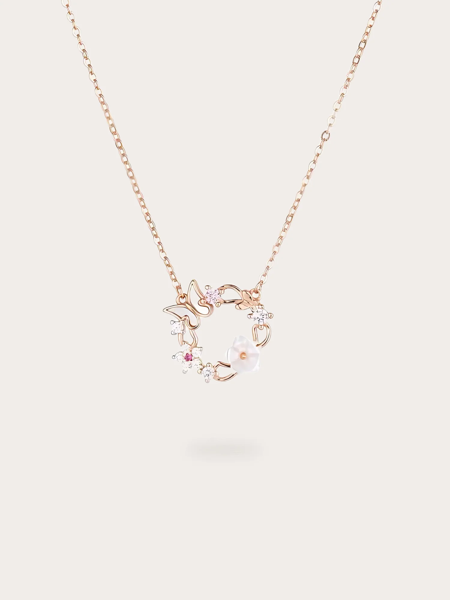 Julie Butterfly Garden Necklace - Image 4