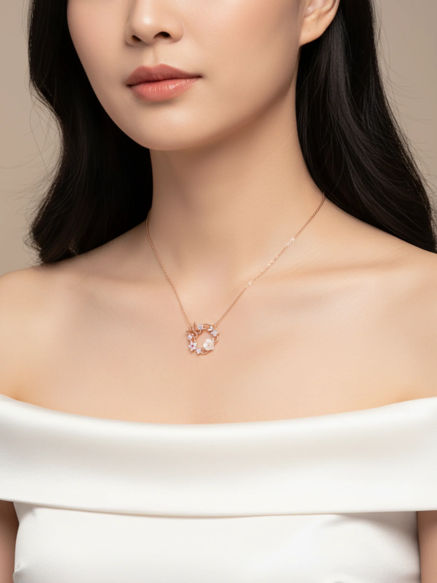 Julie Butterfly Garden Necklace - Image 5
