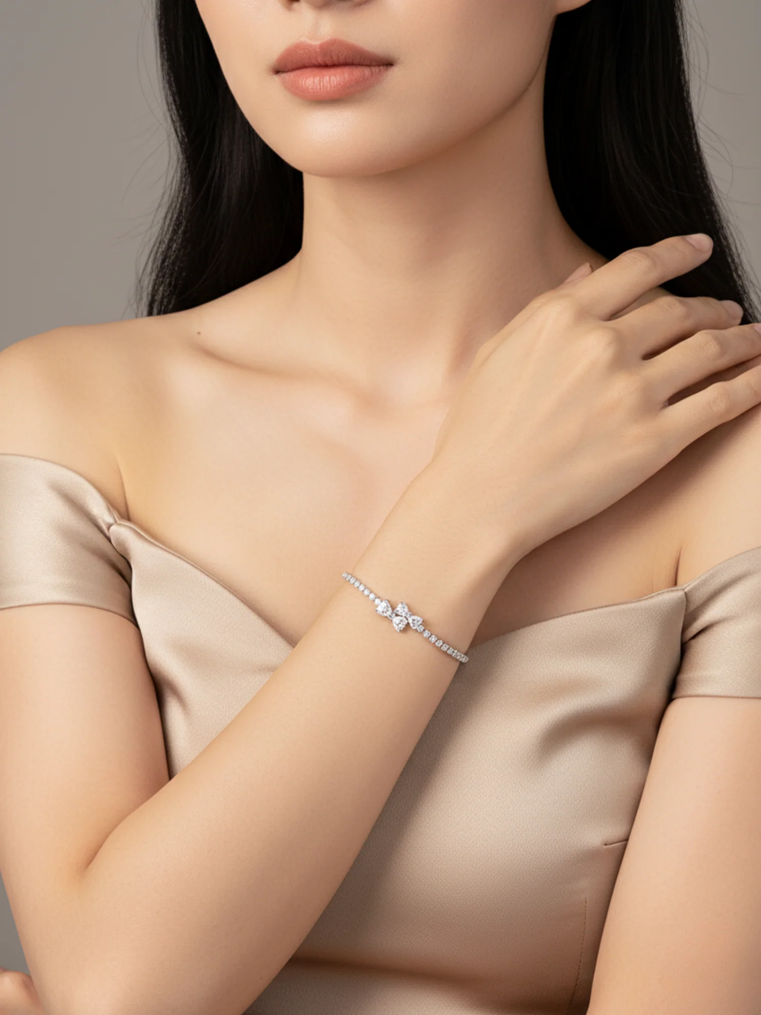 Zayla Bow Bracelet - Image 2